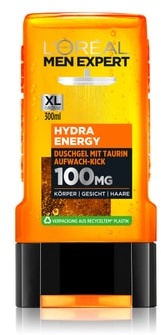 L'Oréal Men Expert Hydra Energy Aufwach-Kick mit Taurin Duschgel