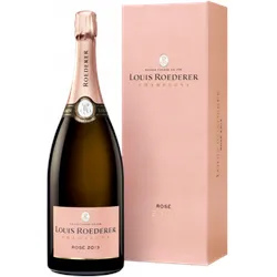 Magnum - Champagner Louis Roederer - Brut Rosé Jahrgang 2013 - Luxus Geschenkbox