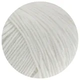 Lana Grossa Häkelwolle Cool Wool Weiß 50 g