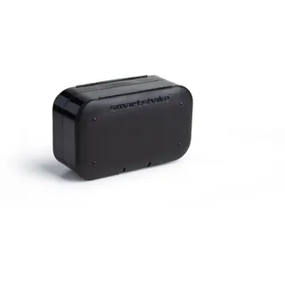 SmartShake Pill Box Organizer, 2er-Pack, schwarz