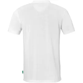 Kempa Prime Poloshirt Kinder weiß 140