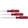 Wiha Kleinschraubendreher Schlitz transparent-rot 3,0 mm x 60 mm