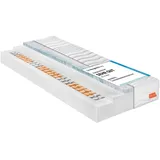 sleepling 196391 Federkern Matratze Innovation 420 Taschenfederkern mit Visco Matratzenauflage | 7-Zonen Tonnentaschenfederkernmatratze | Made in EU | Ökotex 100 | Härtegrad 3, 140 x 200 x 25 cm, weiß