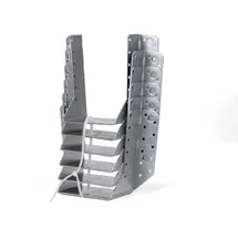 GAH Alberts Alberts 331399 Balkenschuh | Typ A | sendzimirverzinkt | 100 x 140 mm | 6er Set