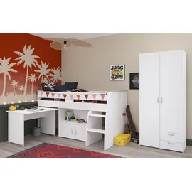 58 aufm Kessel KINDERZIMMER SET Parisot Reverse 2-tlg. Holzdekor Weiß