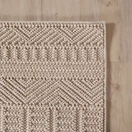 Ayyildiz Flachgewebeteppich Helix 2202 Beige 80 cm x 150 cm