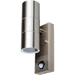 Up Down Strahler Bewegungssensor Haus Tür Außen Beleuchtung Edelstahl Wand Spot Lampe V-Tac 7503