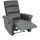 MCW Fernsehsessel J96 Kunstleder 84 x 104 x 0 cm Grau mit Liegefunktion