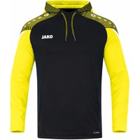 Jako Herren Kapuzensweat Performance schwarz/soft yellow M