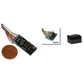 ESU - LokSound 5 micro DCC/MM/SX/M4, PluX16, Retail, mit Lautsprecher 11x15mm, Spurweite: N, TT, H0, bespielt mit