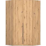 OTTO home Eckschrank AGORDO 117 x 229 x 117 cm Braun
