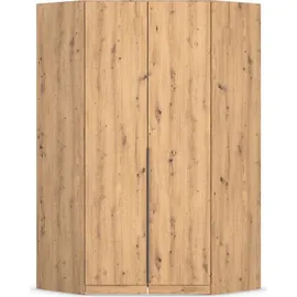 OTTO home Eckschrank AGORDO 117 x 229 x 117 cm Braun