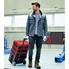 Einhell E-Case Tower Werkzeugkoffer 3-teilig rot|schwarz 440 x 385 x 605 mm