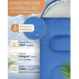 luxuskollektion Deckenschlafsack Camping 3-4 Jahreszeiten