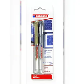 edding Gelroller Gold/Silber 0,7 mm 2 St.