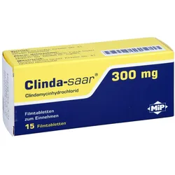 Clinda-saar 300 mg Filmtabletten 15 St