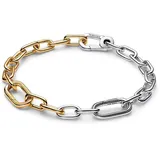 Pandora 563689C00 Damen-Armband Zweifarbig, 17,5 cm