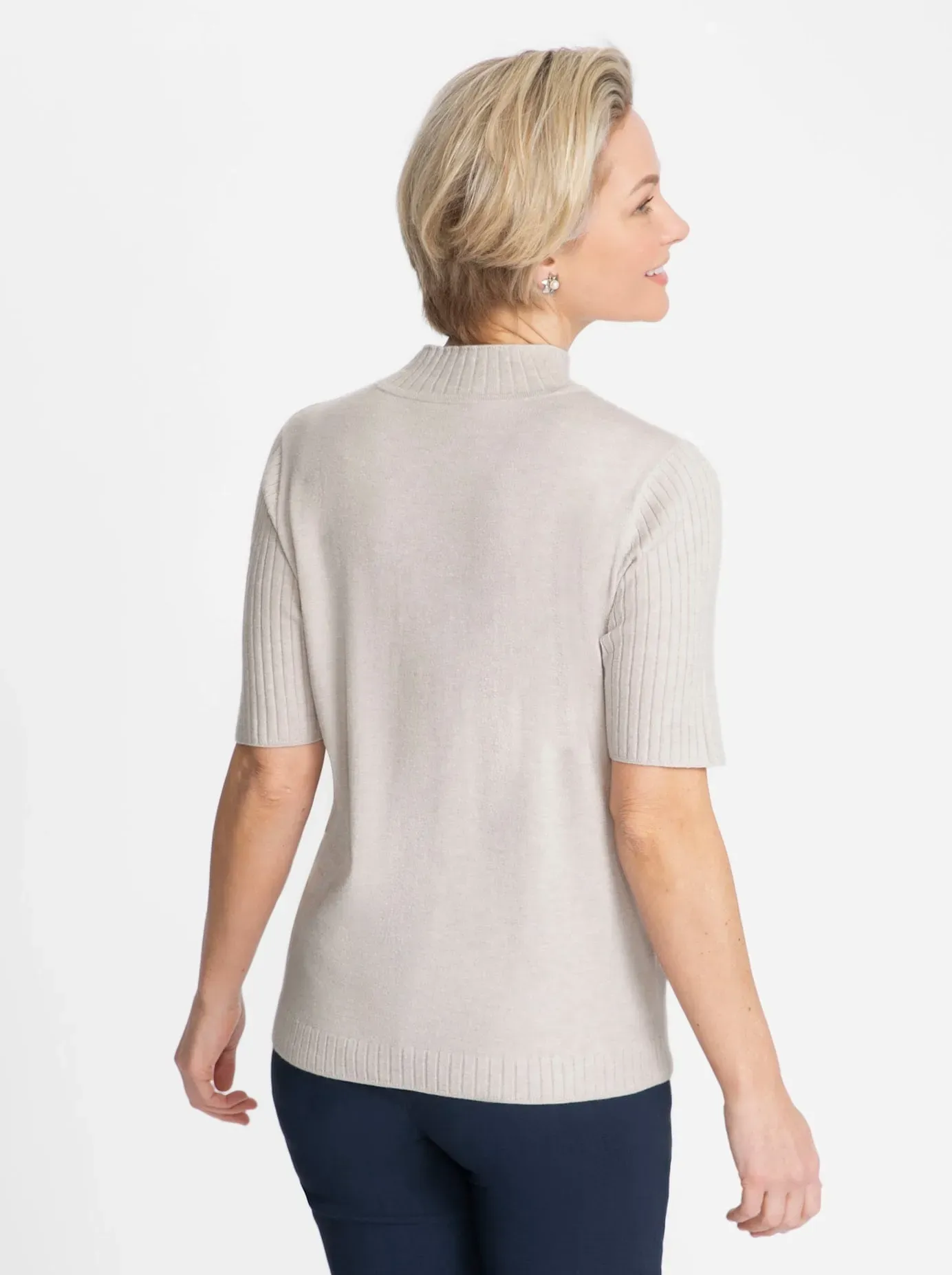 Kurzarmpullover CLASSIC 