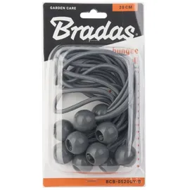 Bradas Spanngummi Set 10 Stück 20 cm Weiß