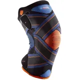 Thuasne Novelastic Kniebandage Schwarz/Blau XL