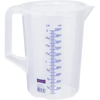 Hünersdorff 937000 Messbecher 2000 ml Kunststoff