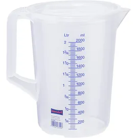 Hünersdorff 937000 Messbecher 2000 ml Kunststoff
