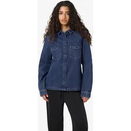 Noisy May Jeansbluse NMNEW SIGNE L/S DENIM SHIRT VI002MB NOOS Blau L