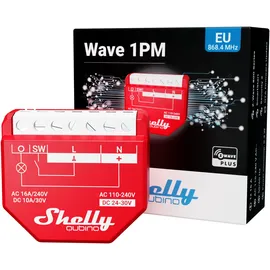 Shelly Wave 1PM Schaltaktor Z-Wave
