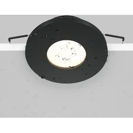 Maytoni Einbauleuchte 1x GU10 Schwarz Aluminium IP65
