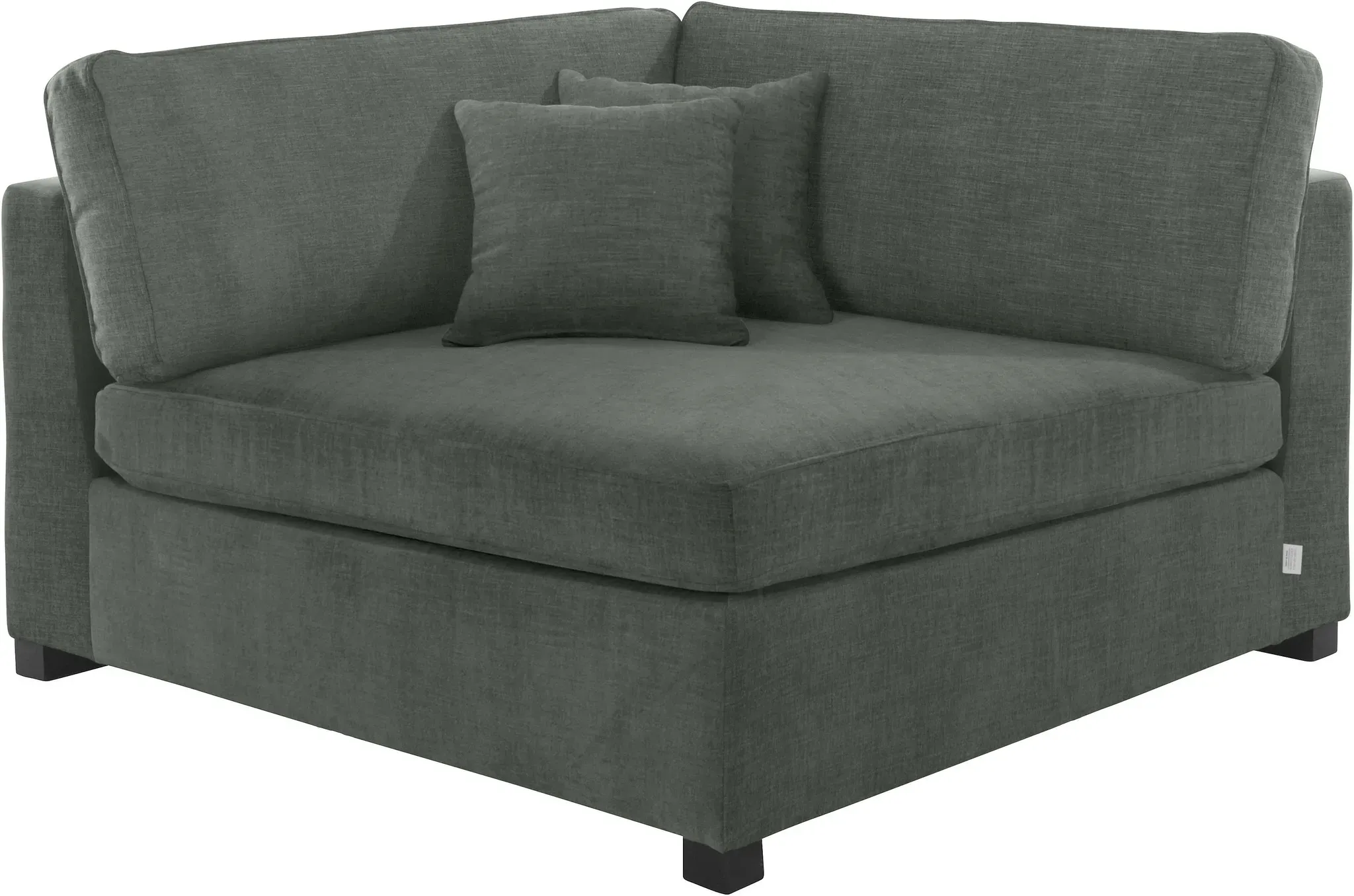 Sofa "Skara XXL", grau, B:130cm H:86cm T:130cm, 100% Polyester, GUIDO MARIA KRETSCHMER HOME & LIVING, Sofas, Sofa-Element, Eckelement zur individuellen Polstergarnitur-Gestaltung