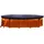 Quick Star Solarplane Oval schwarz 4,4 m x 7,0 m
