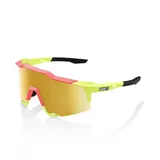 100% Speedcraft matte washed out neon pink/flash gold mirror lens (61001-264-01)