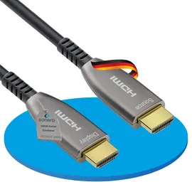 Sonero HDMI Kabel 2.0b 20 m Schwarz