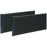 Gutta Hochbeet-Erweiterung Elevada 191 x 80 x 78 cm Anthrazit