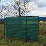 KLASEBO® Gewebe für Bauzaun 1,76 m x 3,41 m Grün