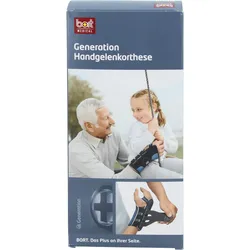 Bort Generation Handgelenkorthese S Li Blau 1 ST