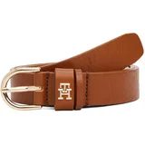 Tommy Hilfiger Damengürtel Leder 2,5 cm Braun 75