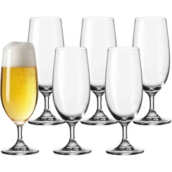 Leonardo Daily Biergläser 6er Set transparent 
