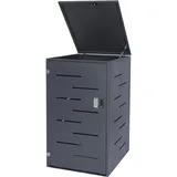 MCW Mülltonnenverkleidung E83 117 x 66 x 80 cm anthrazit