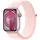 Apple Watch Series 9 GPS + Cellular 41 mm Aluminiumgehäuse rosé, Sport Loop hellrosa One Size