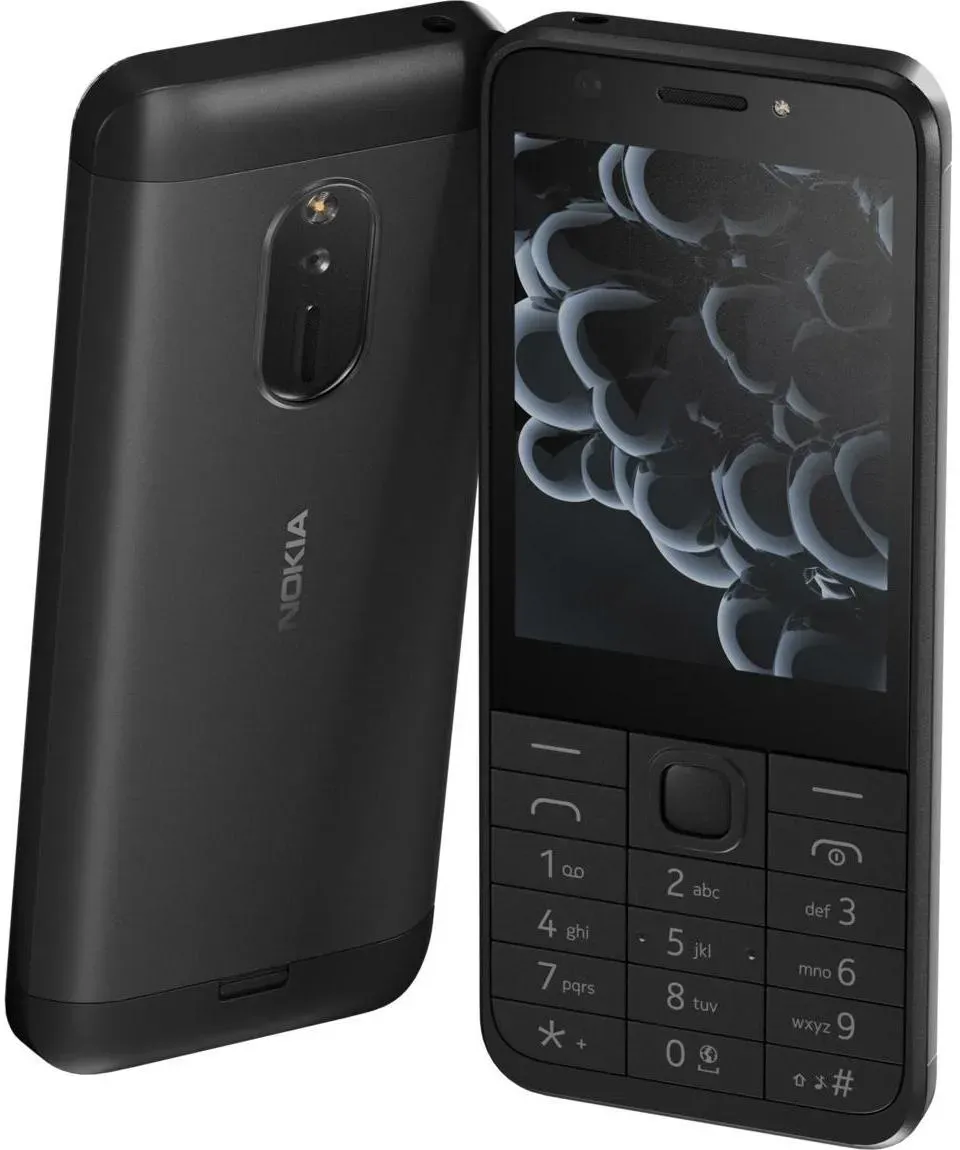 Nokia 230 (2024) (2.80", 2 Mpx), Tastenhandy, Schwarz