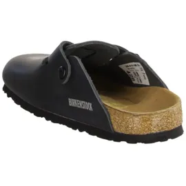 Birkenstock Boston Naturleder schmal schwarz 36