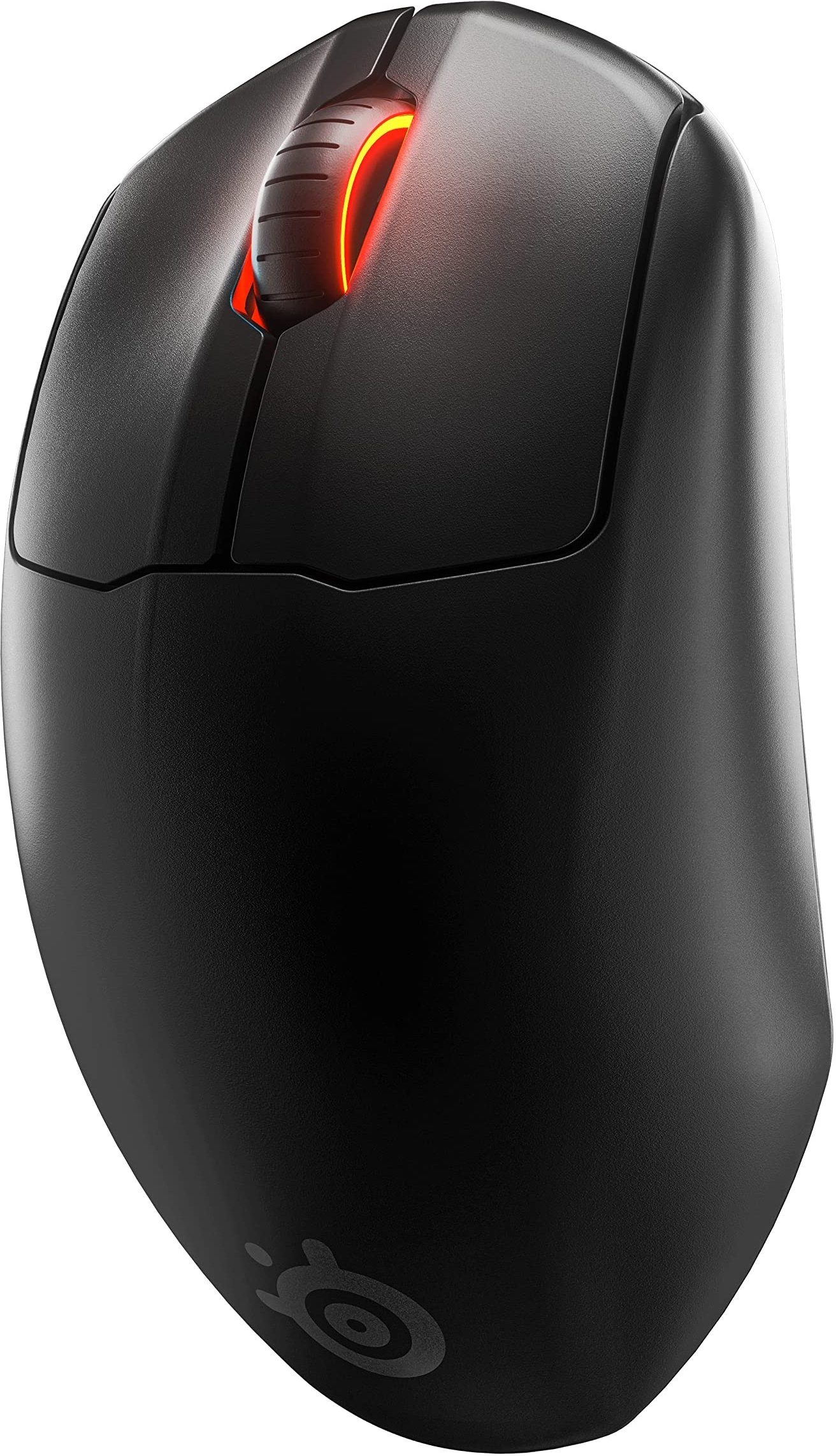 SteelSeries Prime Wireless FPS Gaming Mouse with Magnetic Optical Switches and 5 Programmable Buttons USB-C 18,000 CPI TrueMove Air Optical Sensor Prism RGB Lighting - Black