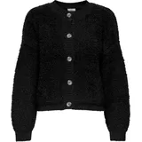 Jacqueline de Yong Jdyeira Life L/S O-Neck Cardigan Schwarz L