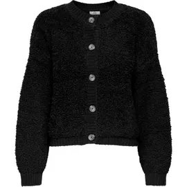 Jacqueline de Yong Jdyeira Life L/S O-Neck Cardigan Schwarz L
