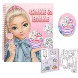 DEPESCHE 13386 TOPModel Cake & Bake Malbuch mit Pailletten,