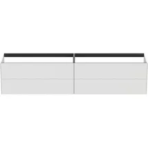 Ideal Standard Conca Waschtisch-Unterschrank T4336Y1 240x50,5x54cm, ohne Waschtisch-Platte, 4 Auszüge, Weiß