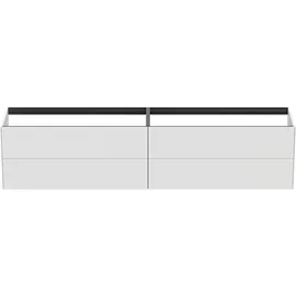 Ideal Standard Conca Waschtisch-Unterschrank T4336Y1 240x50,5x54cm, ohne Waschtisch-Platte, 4 Auszüge, Weiß