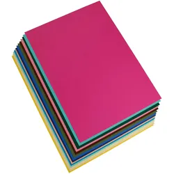 Clairefontaine Maya Tonpapier 50x70cm 120g 2x14 Bogen - Lebendige Farben sortiert 97198C
