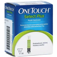 ONETOUCH Select Plus Blutzucker Teststreifen 50 St.